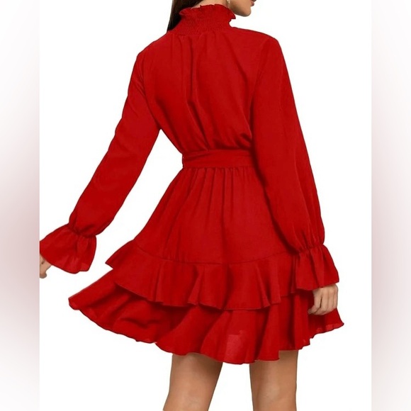 A-Line Red Dress Size XL - Picture 2 of 9